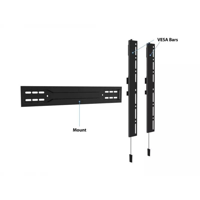 Multibrackets M VESA seinäteline Super ohut Fixed 600 MAX 35 kg 32-100 inch