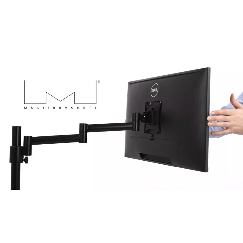 Pöytäteline Multibrackets M VESA Deskmount Officeline Single II musta