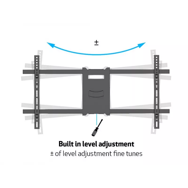 Multibrackets M Universal Long Reach Arm 1010mm HD Single 40kg 42-75