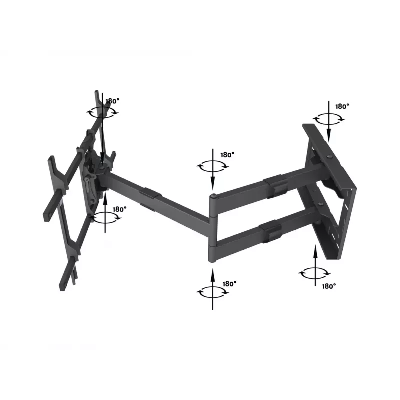 Multibrackets M Universal Long Reach Arm 1010mm HD Single 40kg 42-75