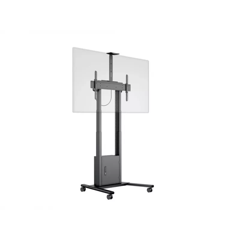 Multibrackets M Motorized Floorstand 120 kg musta sis. kaapin & kamerahyllyn