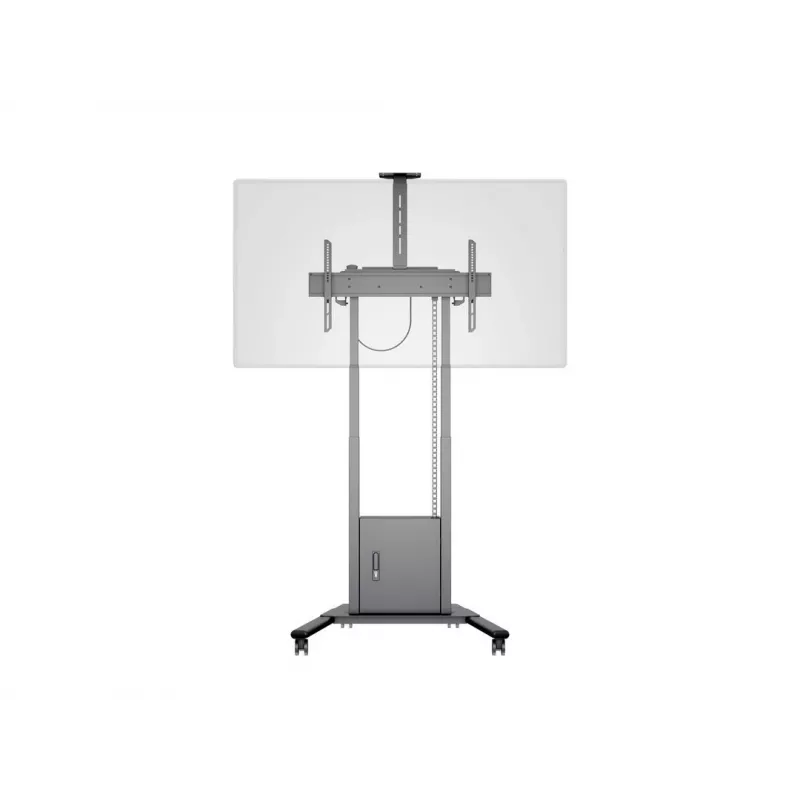 Multibrackets M Motorized Floorstand 120 kg musta sis. kaapin & kamerahyllyn