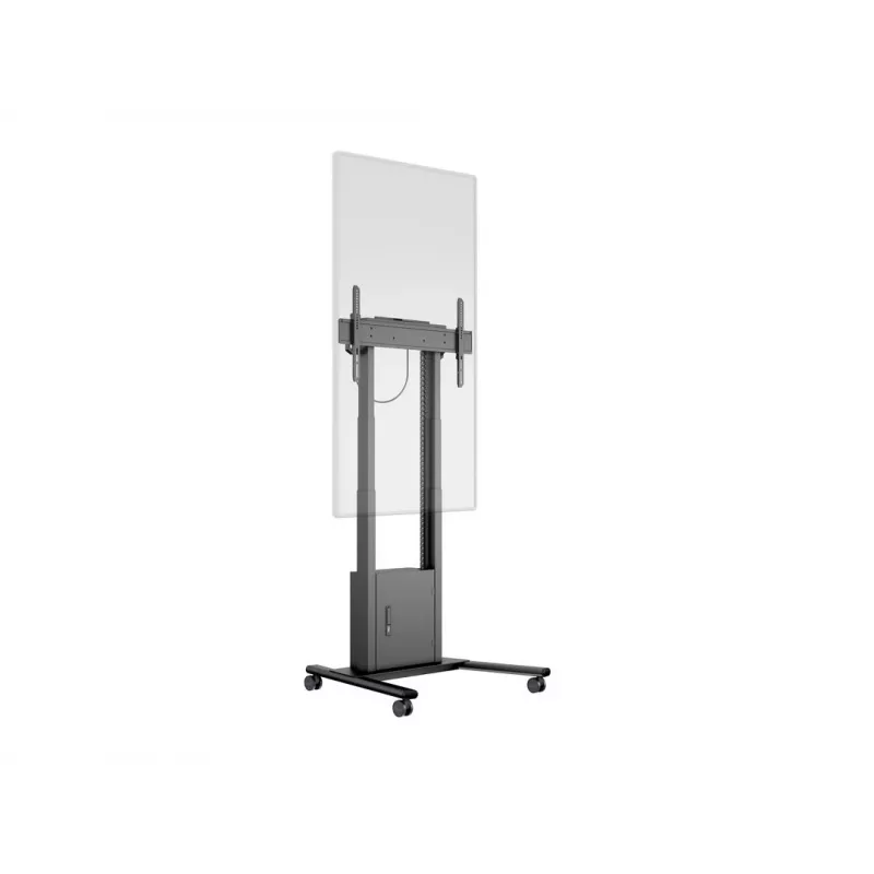 Multibrackets M Motorized Floorstand 120 kg musta sis. kaapin & kamerahyllyn