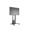 Multibrackets M Motorized Floorstand 120 kg musta sis. kaapin & kamerahyllyn
