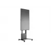 Multibrackets M Motorized Floorstand 120 kg musta sis. kaapin & kamerahyllyn