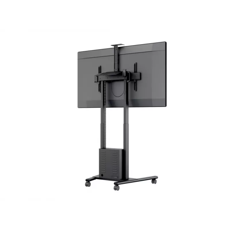 Multibrackets M Motorized Floorstand 120 kg musta sis. kaapin & kamerahyllyn