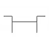 Laitalevy Multibrackets M Pro Series liitoslevy musta teräs 2,1 kg