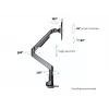 Multibrackets M VESA Gas Lift XL Single musta