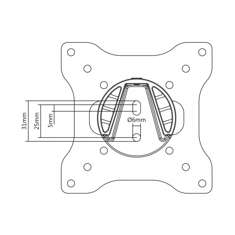 Full-Motion-teline Multibrackets M VESA I 50 75 100