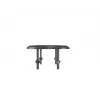 Läpivientijalusta MULTIBRACKETS M Deskmount HD — alumiinikotelo, musta, Ø 21 cm, K 40 mm, 500 g