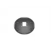 Läpivientijalusta MULTIBRACKETS M Deskmount HD — alumiinikotelo, musta, Ø 21 cm, K 40 mm, 500 g