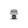 Läpivientijalusta MULTIBRACKETS M Deskmount HD — alumiinikotelo, musta, Ø 21 cm, K 40 mm, 500 g