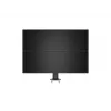 Läpivientijalusta MULTIBRACKETS M Deskmount HD — alumiinikotelo, musta, Ø 21 cm, K 40 mm, 500 g