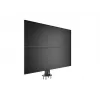 Läpivientijalusta MULTIBRACKETS M Deskmount HD — alumiinikotelo, musta, Ø 21 cm, K 40 mm, 500 g