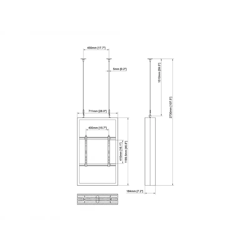 Multibrackets M Pro Series kotelo 50
