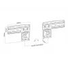Multibrackets M QLED/UHD seinäteline sarja 43-85 inch ohut Fit maksimikantavuus 60 kg