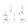 Lattiateline näytöille MULTIBRACKETS M Public Basic 180 Plus — tukee 55