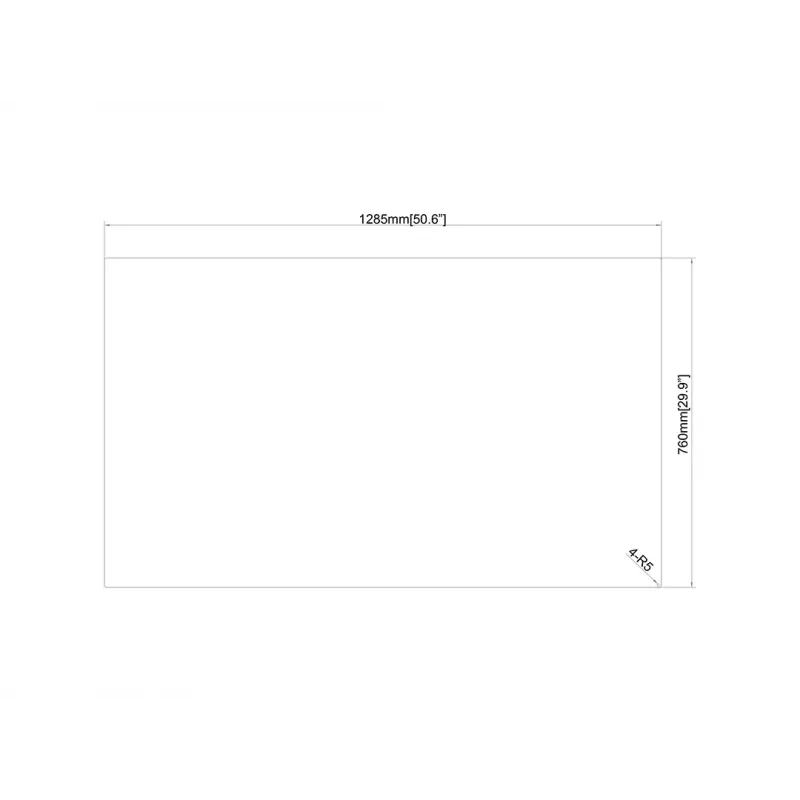 Multibrackets M Pro Series - turvakalvo polykarbonaatti 55