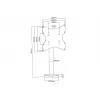 Multibrackets M VESA Bolt Down TV-teline Turn 200 MAX 30 kg 23-43