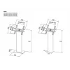 Multibrackets M Pro Series Kiosk musta 15-32