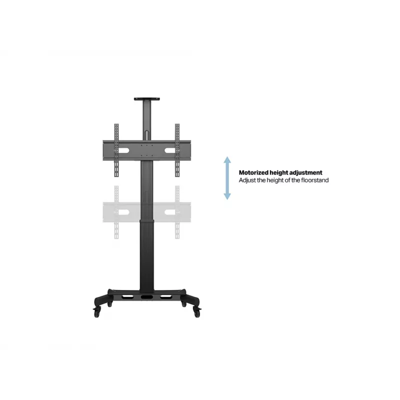 Multibrackets M moottoroitu julkinen lattiateline yksipylväs 170 HD 60 kg kapasiteetti 32-75