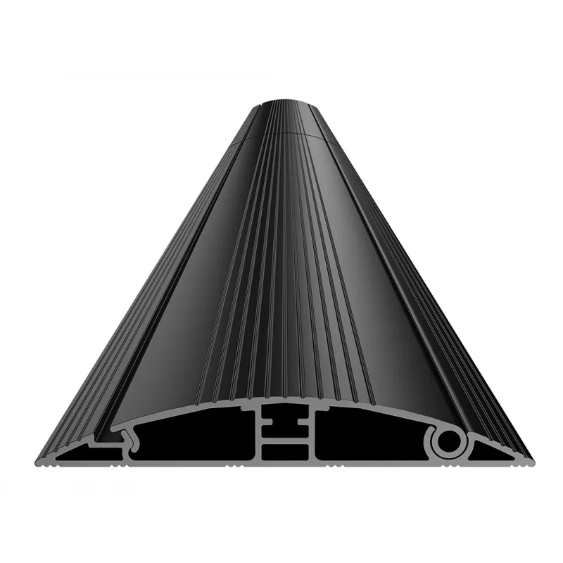 Kaapelilattiasuoja Multibrackets M Cable Cover Floor musta 139 mm L 2200 mm P