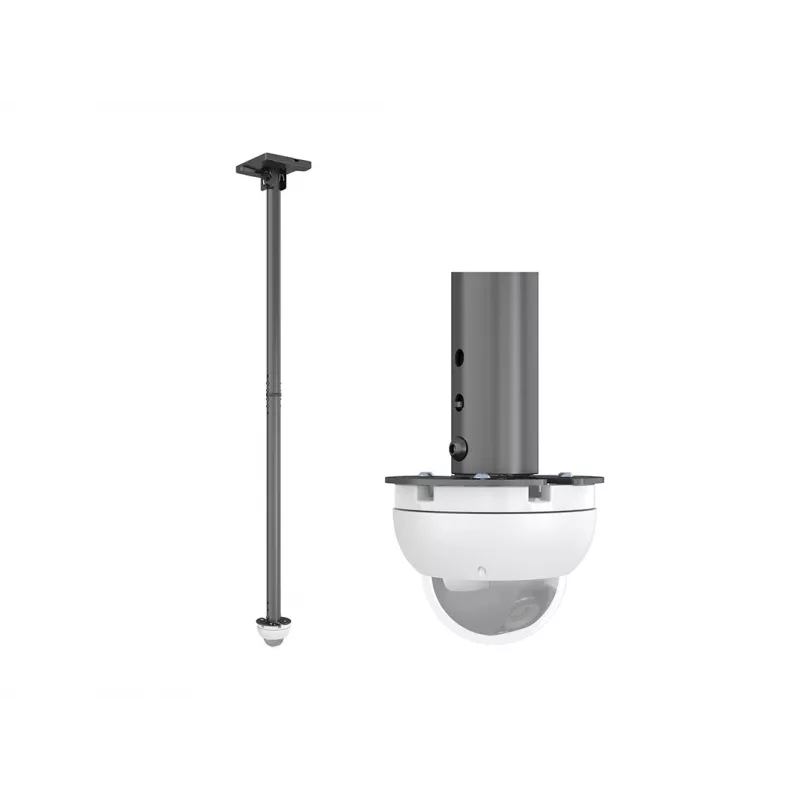 Kamerateline MULTIBRACKETS M Pro Series – yleinen dome-kamerateline, teräs, musta, 135×55×72 mm