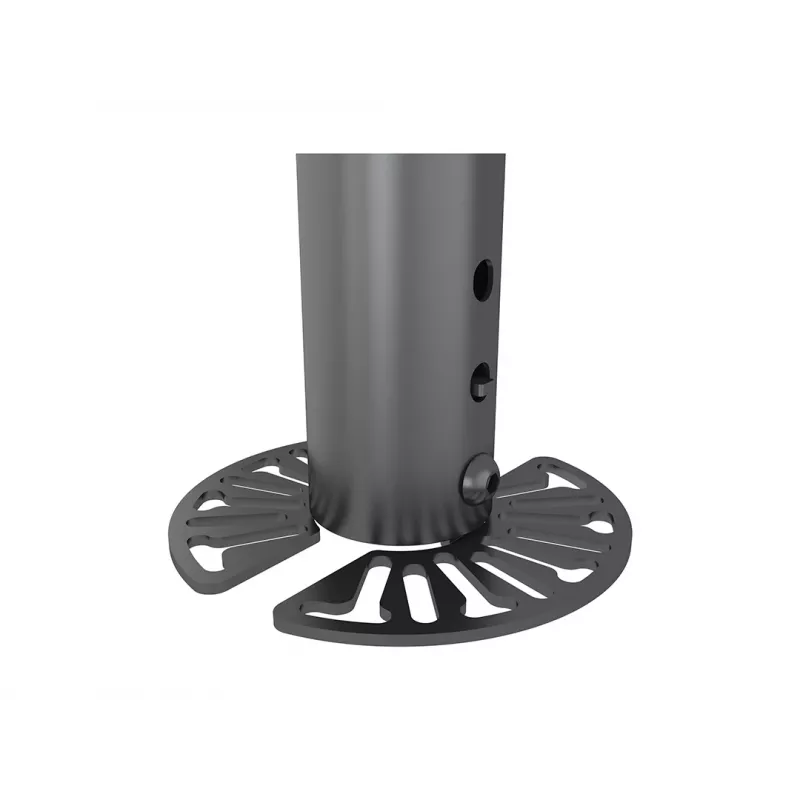 Kamerateline MULTIBRACKETS M Pro Series – yleinen dome-kamerateline, teräs, musta, 135×55×72 mm