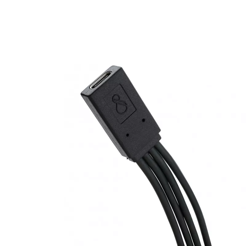 Kaapelisovitin Ochno O-SBC-200-1 musta TPE 32 g