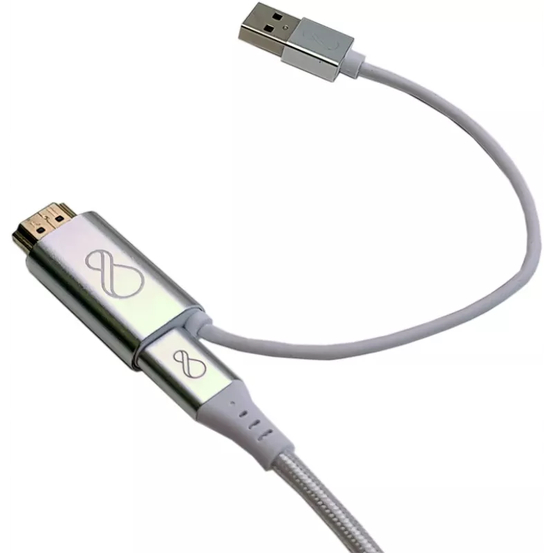 Ochno O-HDMI-TO-USBC-2 USB-näytönohjainsovitin 3840 x 2160 pikseliä valkoinen