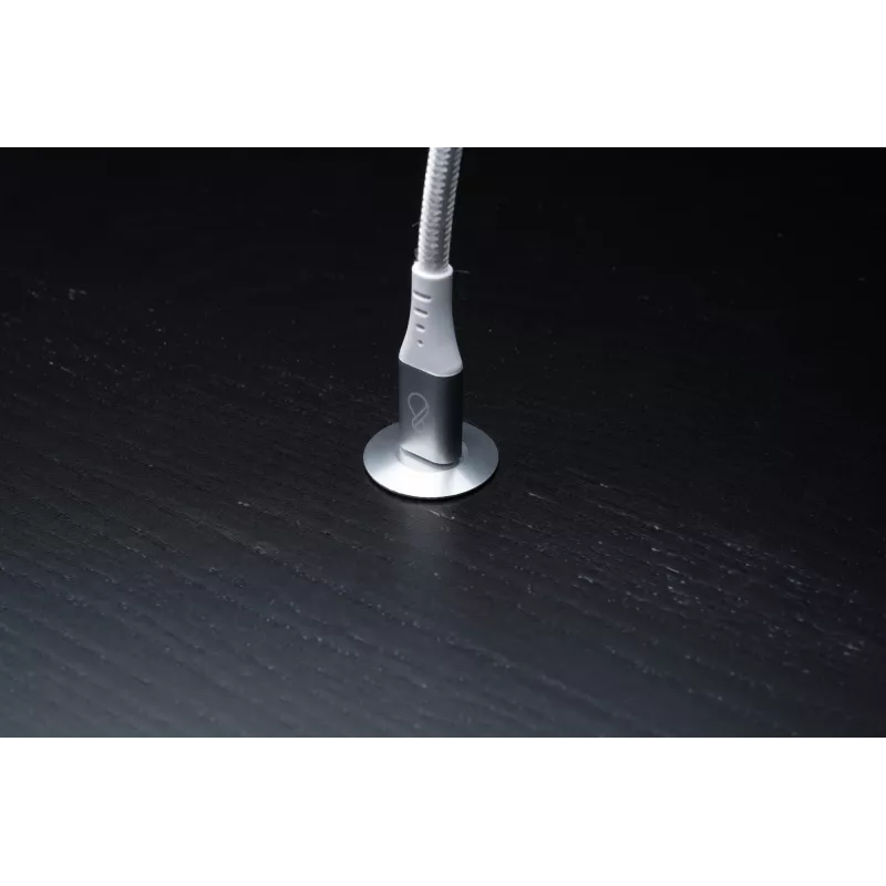 USB-C–USB-C-kaapeli Ochno O-USBG2-70-1 — USB 3.2 Gen 2, DP Alt Mode 1.4, uros–uros, punottu, 0,7 m, valkoinen