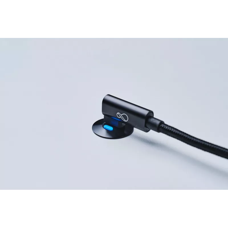 USB-C–USB-C-kaapeli Ochno O-USBG2-70-1 — USB 3.2 Gen 2, DP Alt Mode 1.4, uros–uros, punottu, 0,7 m, valkoinen