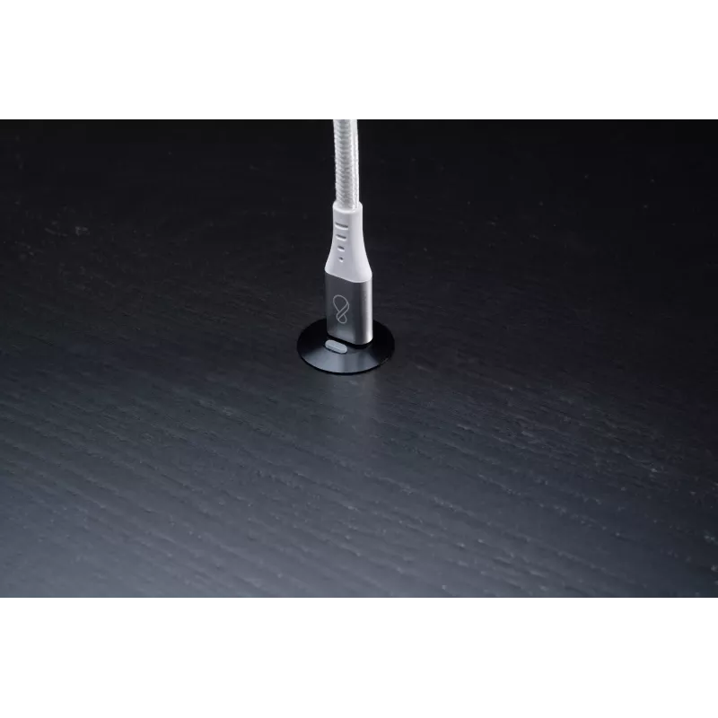 USB-C–USB-C-kaapeli Ochno O-USBG2-70-1 — USB 3.2 Gen 2, DP Alt Mode 1.4, uros–uros, punottu, 0,7 m, valkoinen