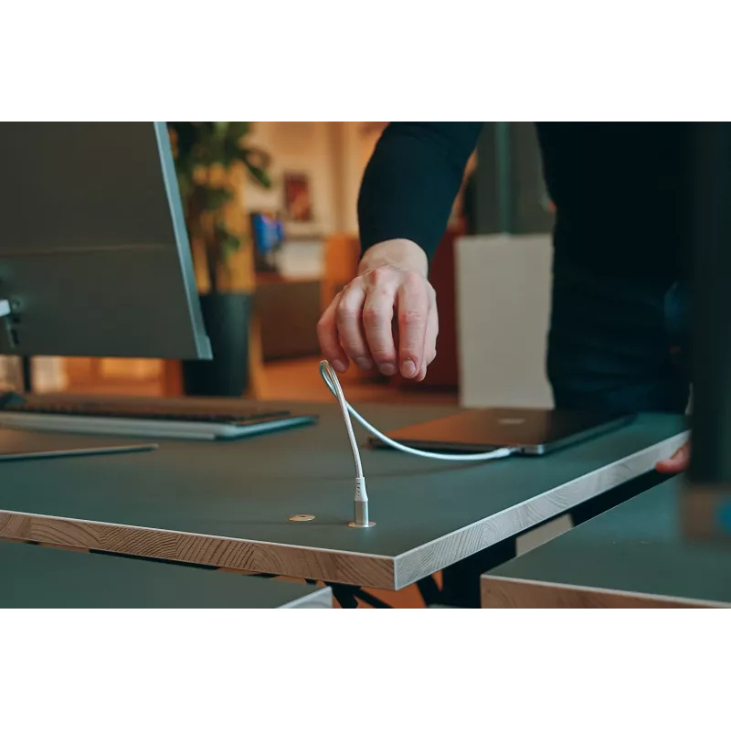 Ochno O-DO-100-2, USB C, USB 3.2 Gen 2 (3.1 Gen 2), 10000 Mbit/s, pöytäasennus, työpöytä, uros