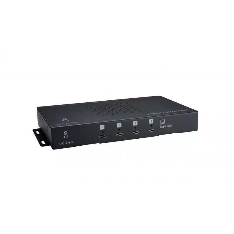 Ochno Power Conference 3 Single, johdollinen, USB 3.2 Gen 2 (3.1 Gen 2) Type-C, 100 W, 1.4/2.3, 10,100 Mbit/s, musta