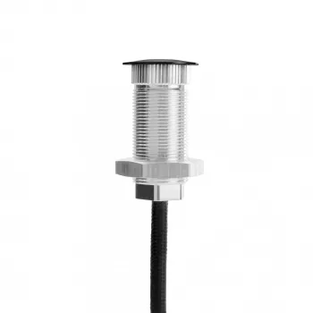 USB-C-pistorasialaturi Ochno O-CO-200-BL-1 2 m kaapeli, ruuvikiinnitys, musta