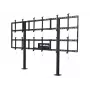 Peerless DS-S555-3X2 -multimediavaunu/teline, musta, multimediateline