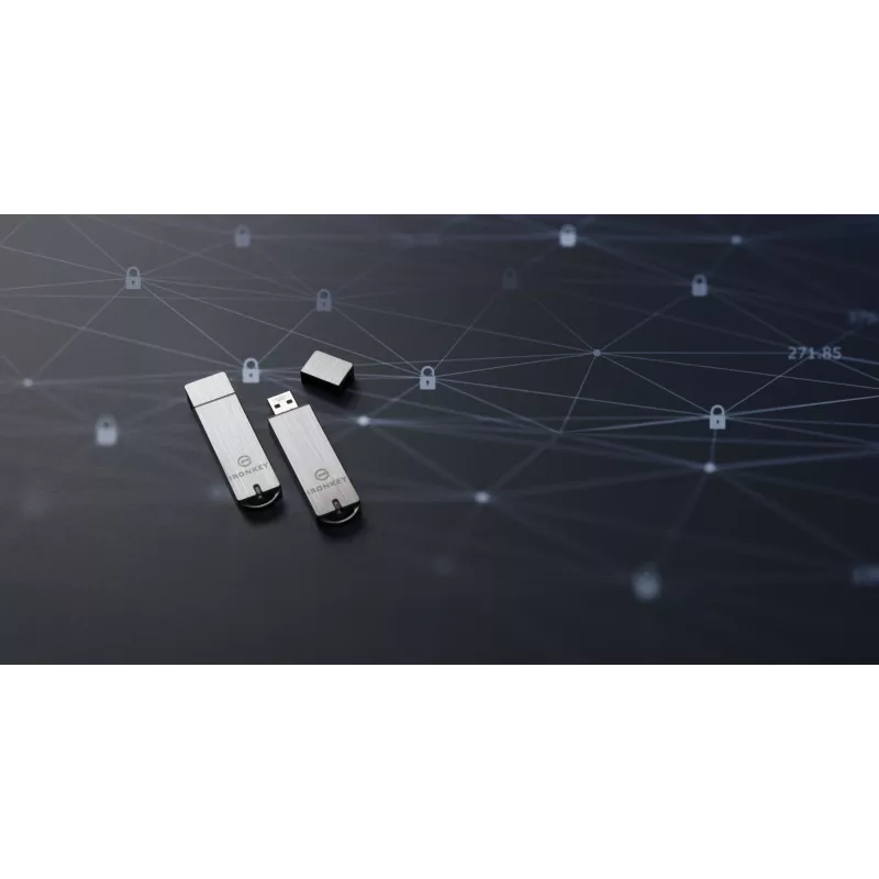 Kingston Technology IronKey 64GB Basic S1000 salattu USB 3.0 FIPS 140-2 Level 3