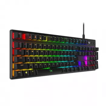 HyperX Alloy Origins -näppäimistö, peli, USB, QWERTY, US-englanti, musta