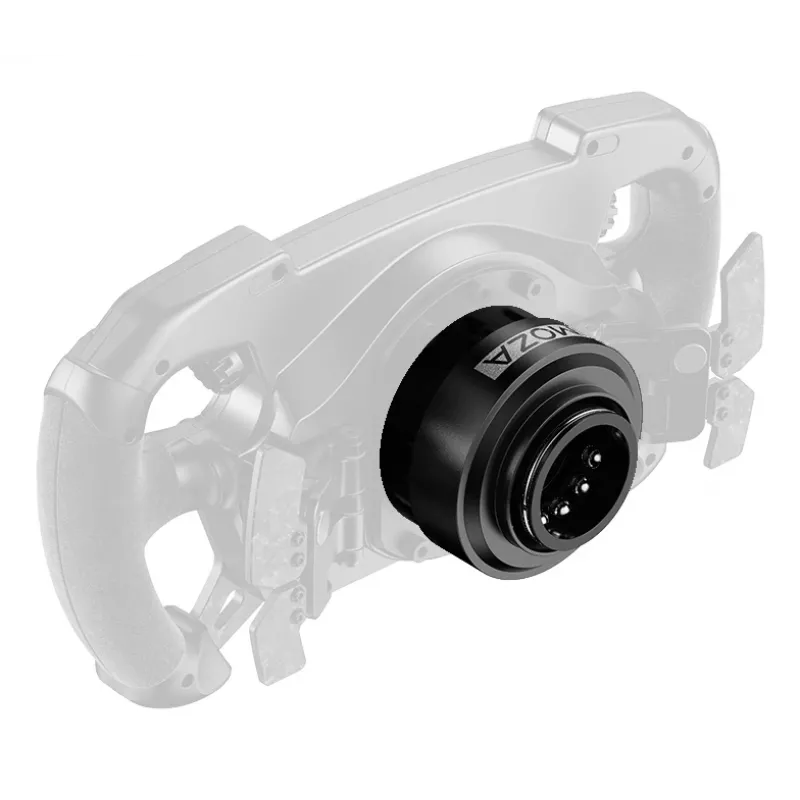Moza Racing Wheel Base -pikavaihtoadapteri, PC, pikavaihtoadapteri, musta, alumiini, Moza, R21, R16, R9