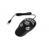 Multimedian ohjain Contour PRO v2 – USB, hopea/musta, 43×77,5×11,5 mm