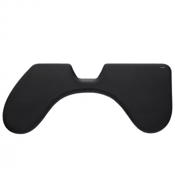 Rannetuki Contour Design RollerMouse käsituki punainen vegaaninahka 135x600x23mm
