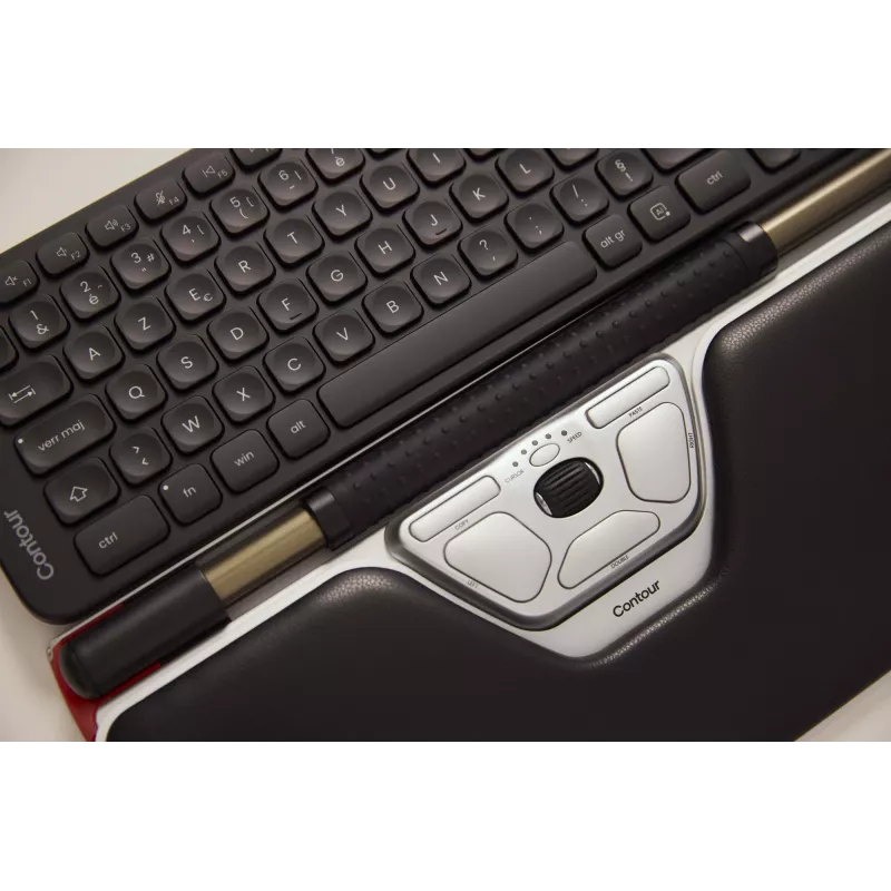 Contour Design Contour RollerMouse Red Plus & Balance Mid-Size -näppäimistöyhdistelmä, johdollinen, PN-asettelu