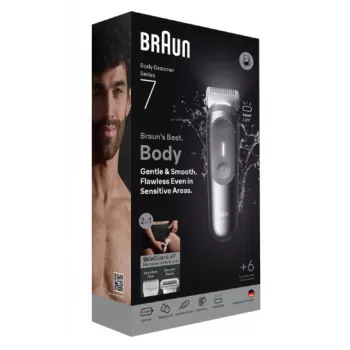 Body groomer Braun Series 7 BG7550 harmaa litiumioniakku