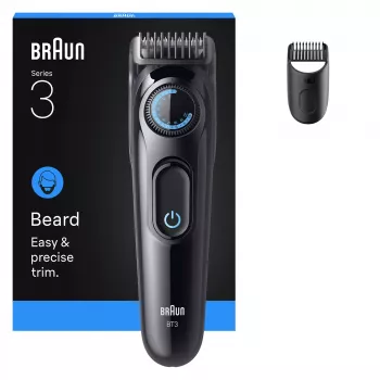 Partatrimmeri Braun BT3500 AC/paristo 20 musta tarkkuustrimmeri