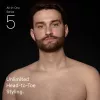 Braun AIO5520 hiustenleikkuukone/trimmeri musta, harmaa 14 litiumioni (Li-Ion)