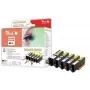 Peach PI100-167 yhteensopiva mustepakkaus Canon PGI-550XL/CLI-551XL:lle, Economy Pack, 5 kpl:n pakkaus
