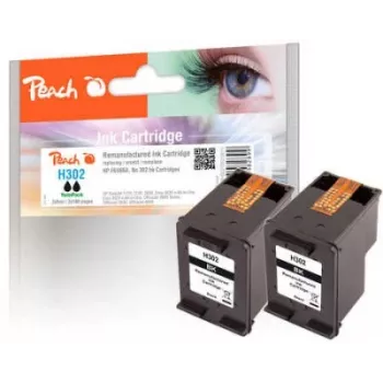 Peach 319611 mustepatruuna 2 kpl yhteensopiva vakiokapasiteetti musta
