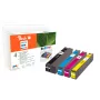 Peach PI300-750 mustepatruuna 4 kpl yhteensopiva suuri (XL) riitto musta, syaani, magenta, keltainen