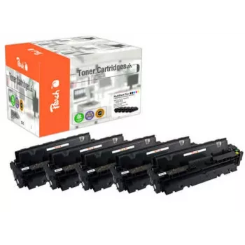 Peach HP 410A MultiPackPlus -väriaine (musta, syaani, magenta, keltainen), uudelleenvalmistettu (PT816)